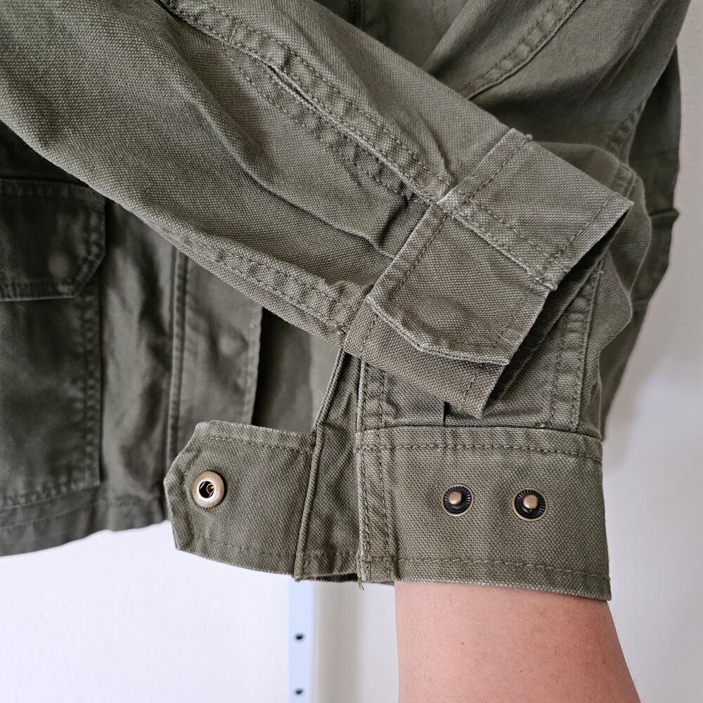MADEWELL NWT Dispatch Military Inspired Jacket in Desert Olive  Sz M - Picture 8 of 16
